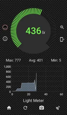 Light Meter - Lux, EMF Meter android App screenshot 4